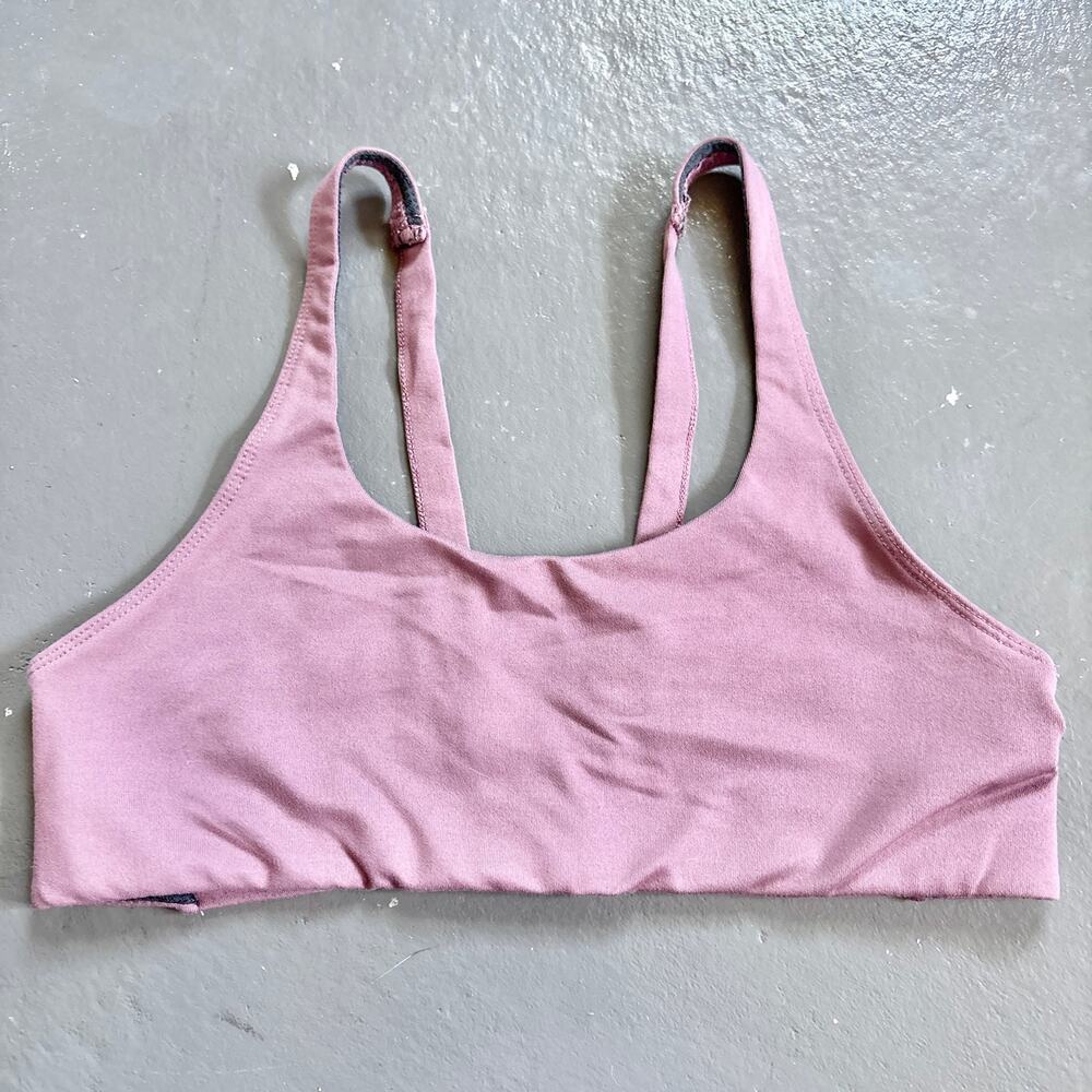 Vuori Yosemite Mauve Pink Strappy Sports Bra XS